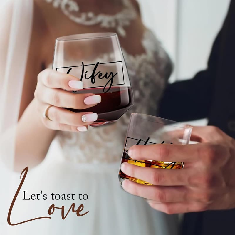 Mr. and Mrs. Gifts for Newlyweds - Cool Couple Keepsakes