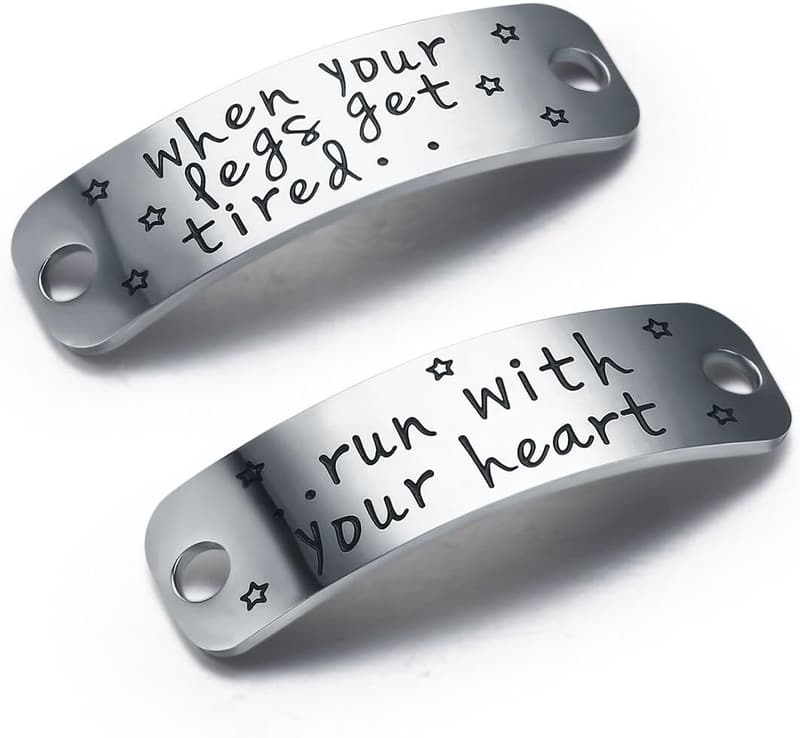 Inspirational Lace Tag for Runners - 