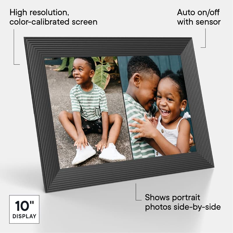 Aura Carver 10.1” WiFi Digital Picture Frame with App