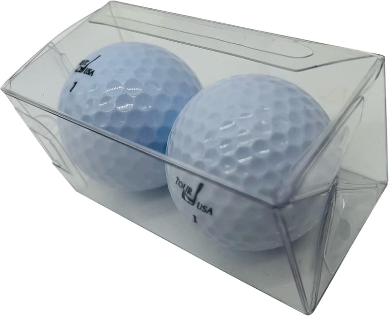 70th Birthday Golf Balls Gift Set for Golfers (Set of 2)