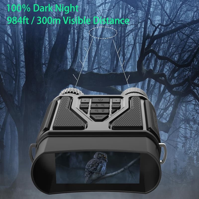 Night Vision Goggles with 8X Zoom – Gift for Him