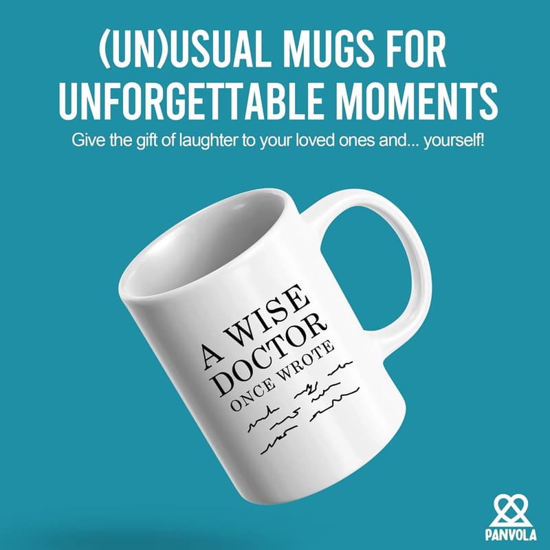 Funny Doctor Graduation Mug for New Physicians - 11 oz Ceramic