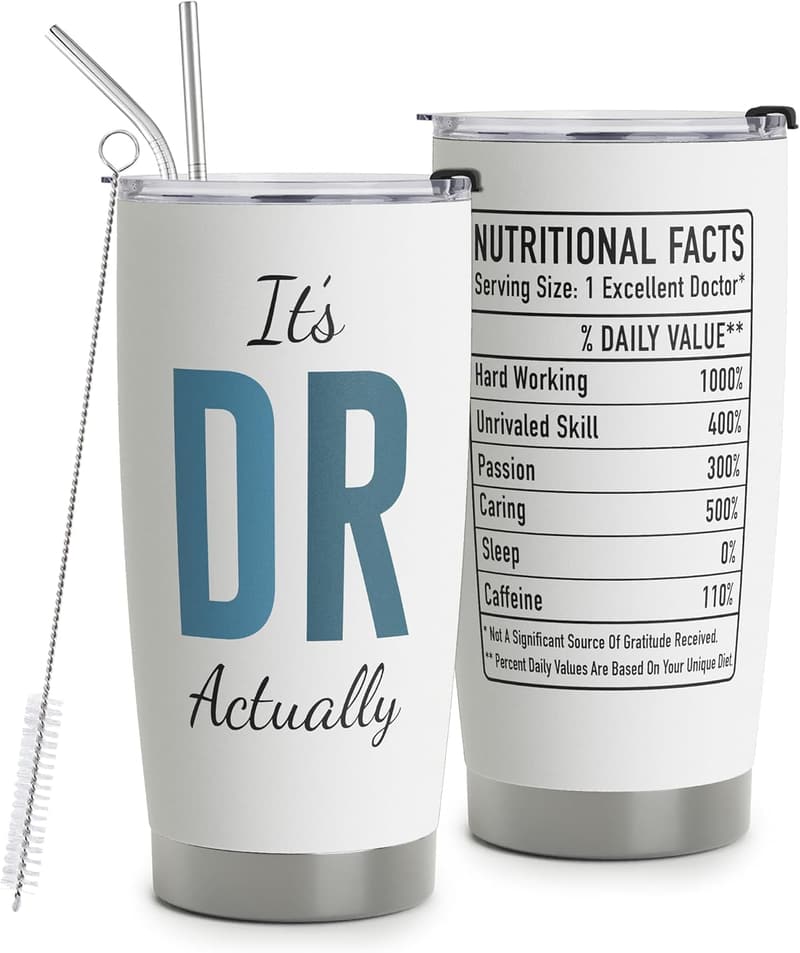 Doctor Graduation Travel Tumbler - 20 Oz Gift