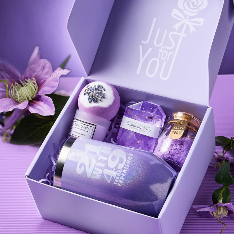70th Birthday Gift Basket for Women - Funny Unique Ideas