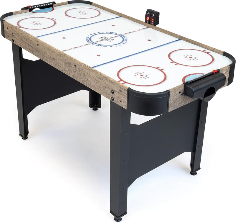 48-Inch Air Hockey Table for Kids with LED Scoreboard