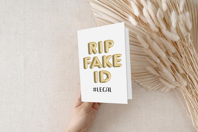 21st Birthday Funny Card for Him or Her - Humorous Gift
