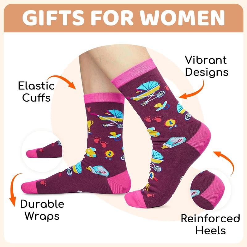 Mother's Day Socks - Gifts for Women, Mom, Daughter, Aunt