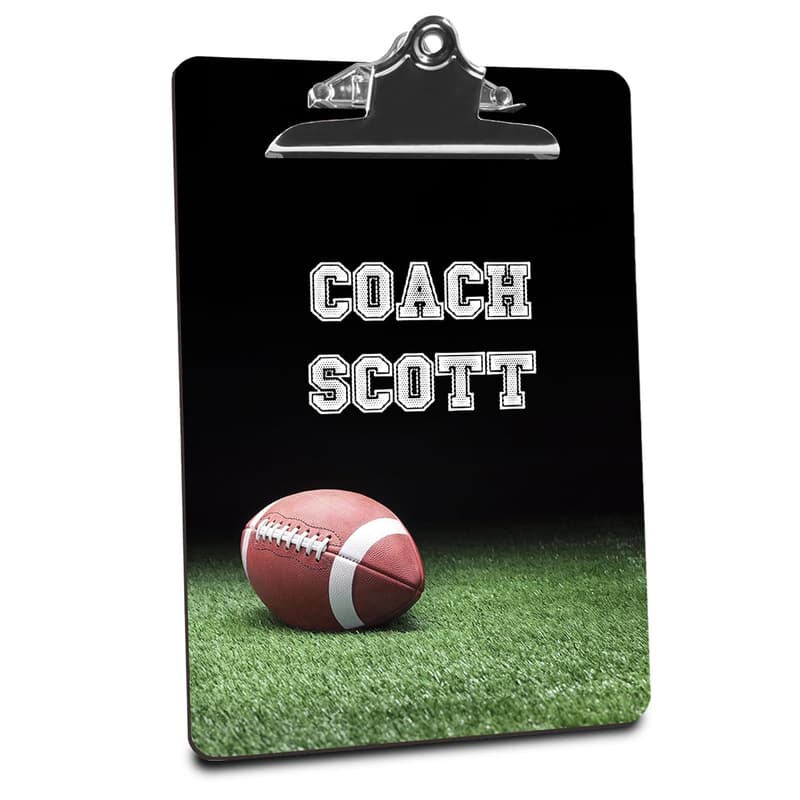 Custom Football Coach Clipboard - 9x13