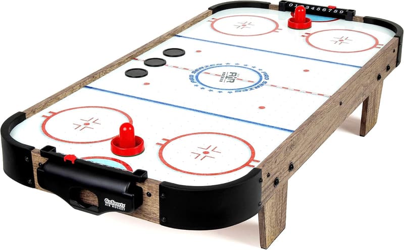 Tabletop Air Hockey Game for Kids – 40 Inch, AC Powered