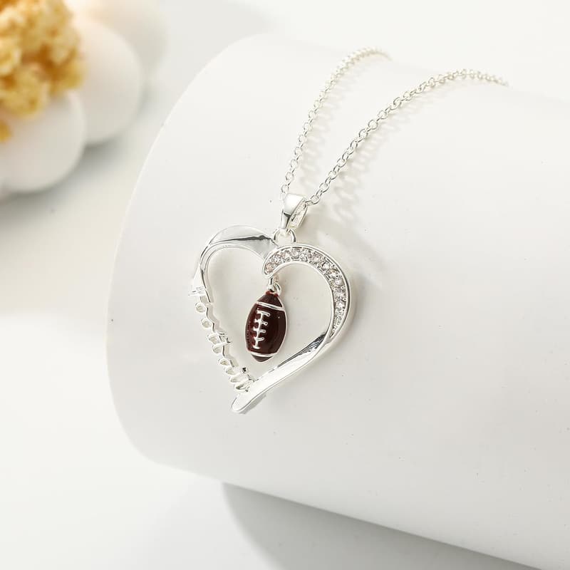 Sport Necklace for Teen Girls - Volleyball/Softball/Basketball/Baseball
