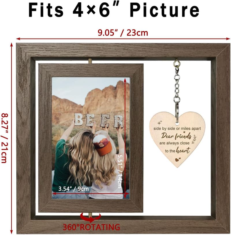 Long-Distance Friendship Picture Frame - Best Friend Gift