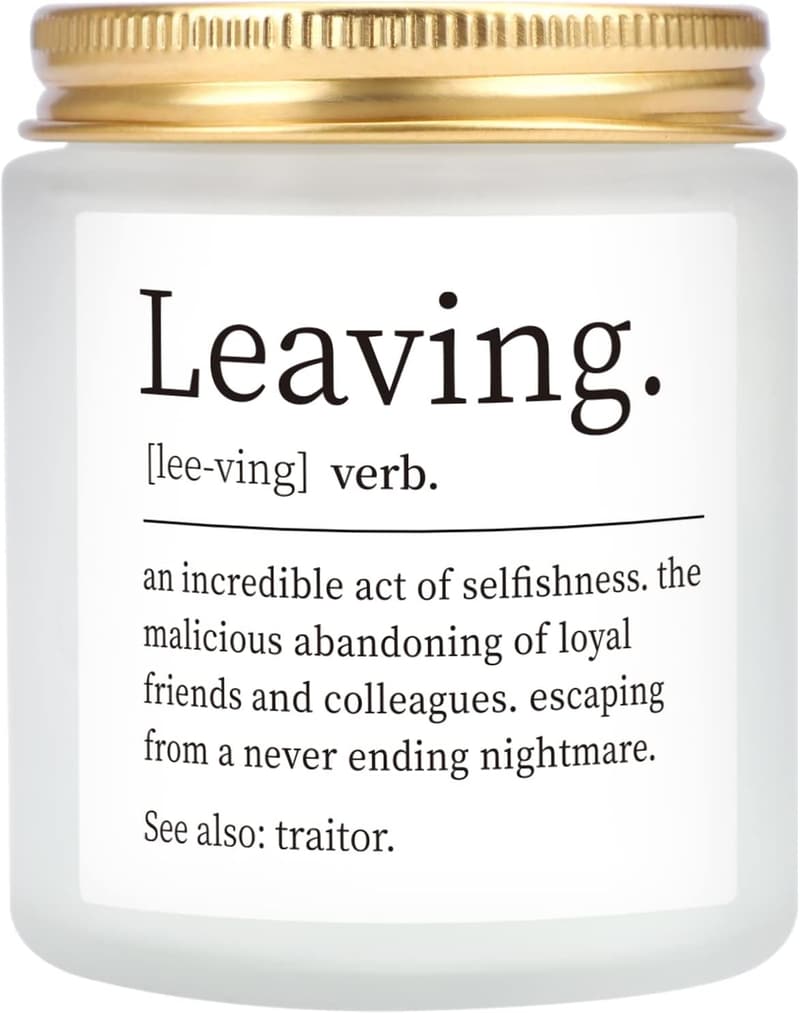 Funny Farewell Gifts for Friends & Coworkers - 5.5 oz