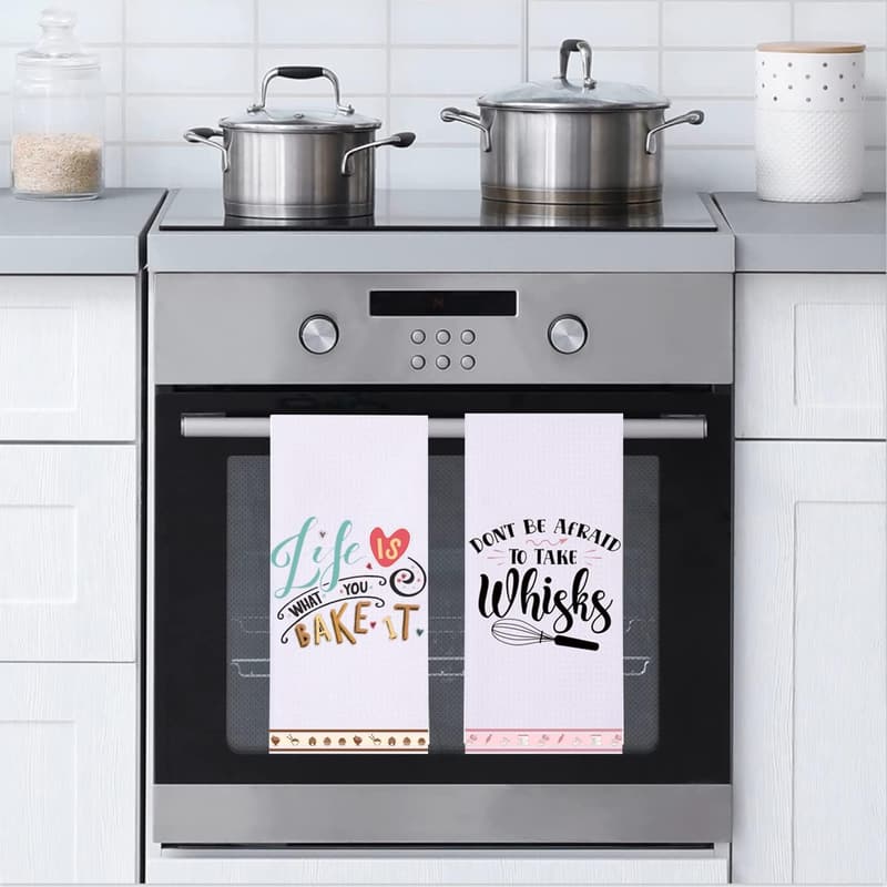 Funny Kitchen Towels for Bakers - Perfect Cooking Gifts for Women