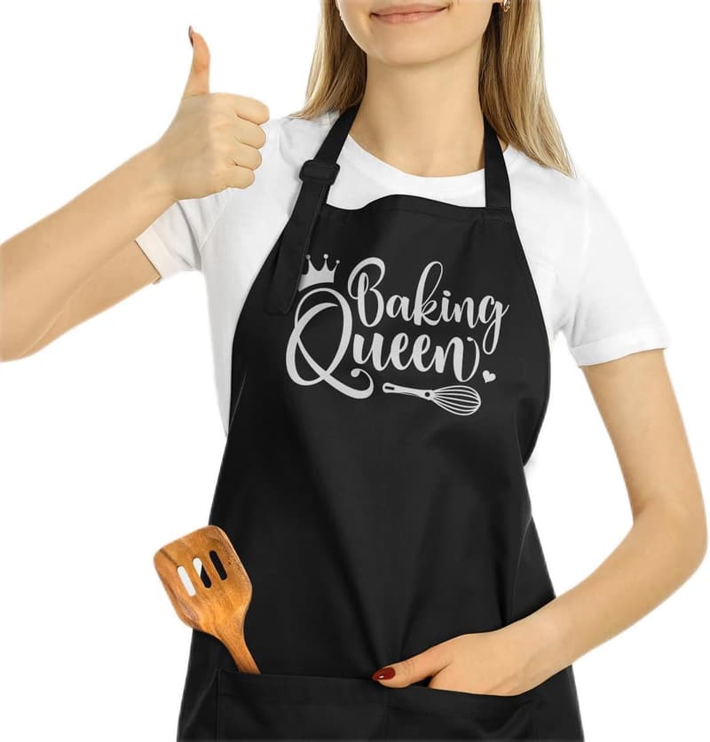 Funny Men's BBQ Apron with Pockets - Great Birthday Gift
