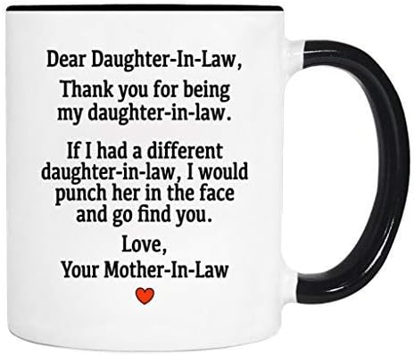 Daughter-in-Law Mug - Heartfelt Gift from Mother-in-Law