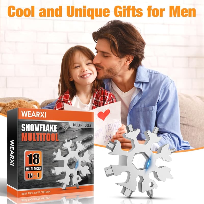 Father's Day 18-in-1 Snowflake Multitool for Men