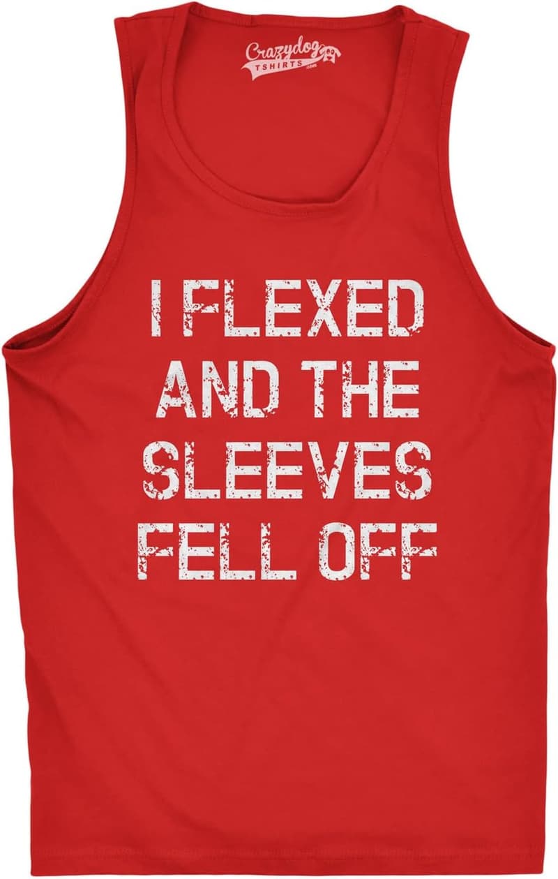 Funny Gym Tank Top for Men: