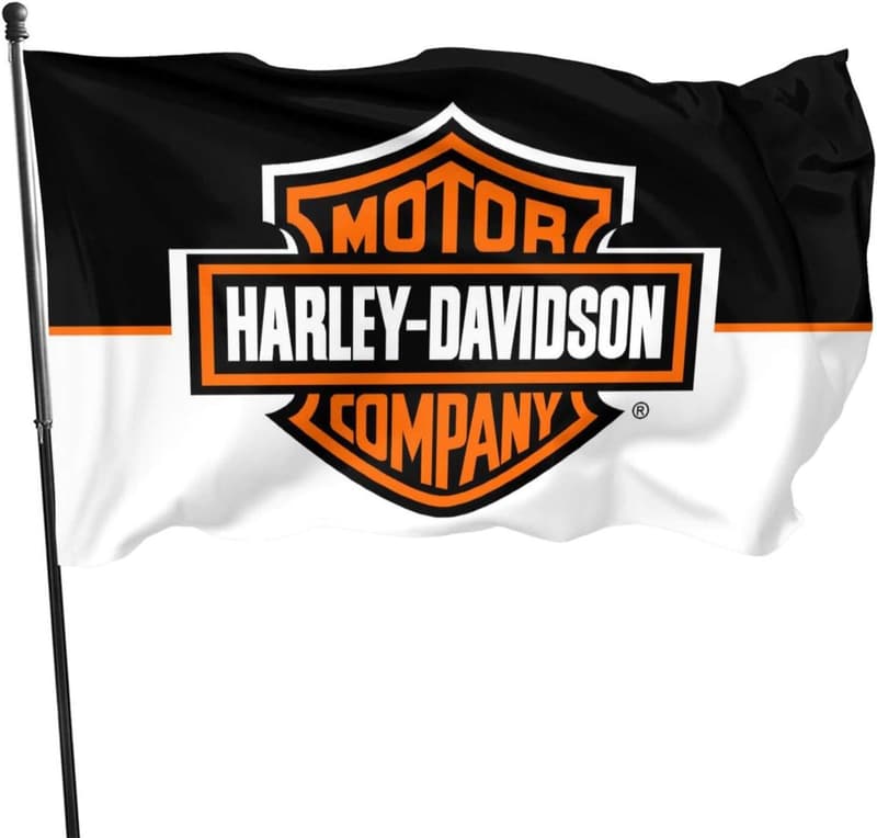 Motorcycle Lovers' Flag - 3x5 Feet, Vivid & Fade-Proof