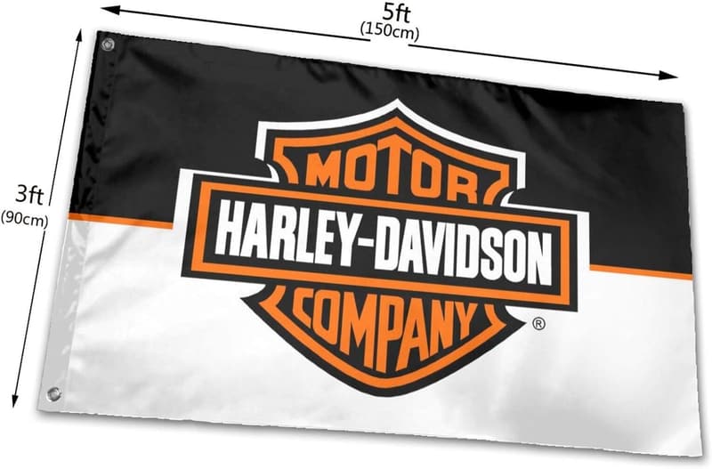 Motorcycle Lovers' Flag - 3x5 Feet, Vivid & Fade-Proof