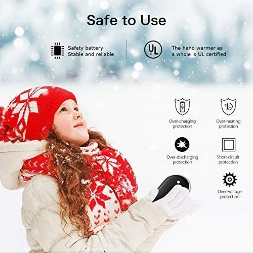Rechargeable Electric Hand Warmer & Power Bank 5200 mAh