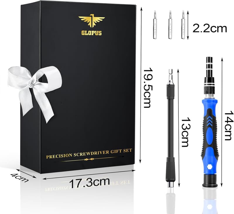 60-Piece Precision Screwdriver Set - Ideal Father's Day Gift for Men