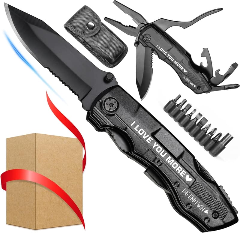Valentine's Gifts for Him: 20-in-1 Multitool Knife