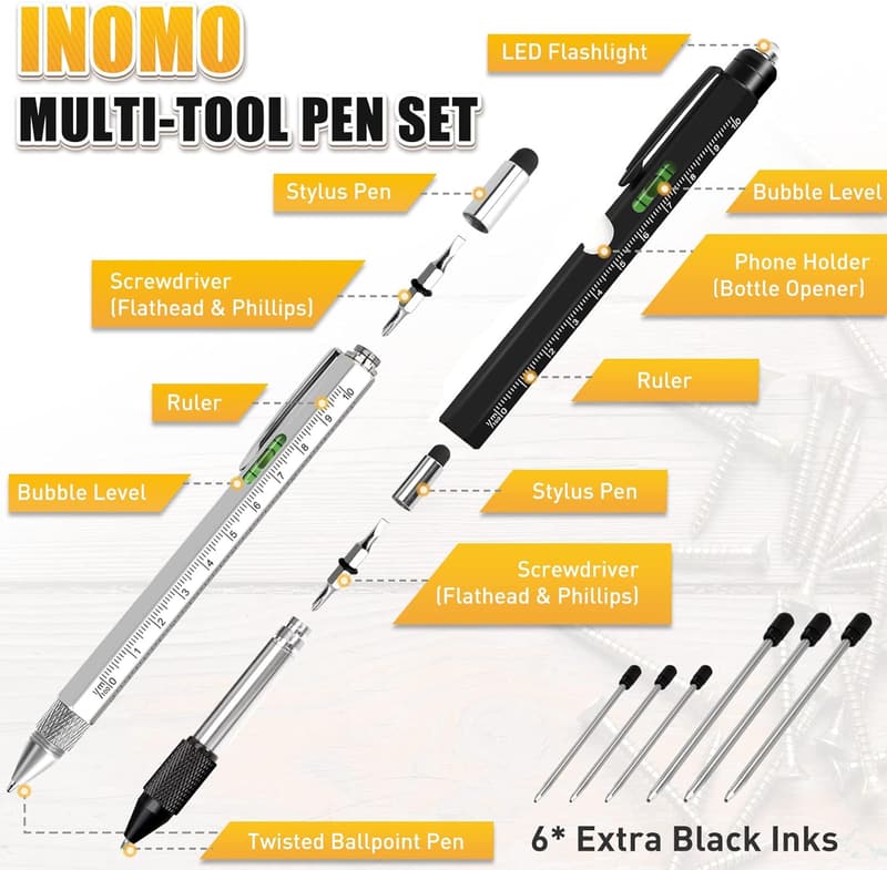 Father's Day 9-in-1 Multitool Pen for Dad