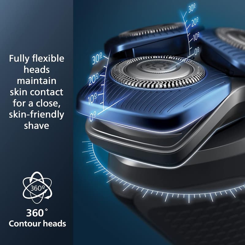 Philips Norelco 7200 Rechargeable Wet & Dry Shaver with Trimmer