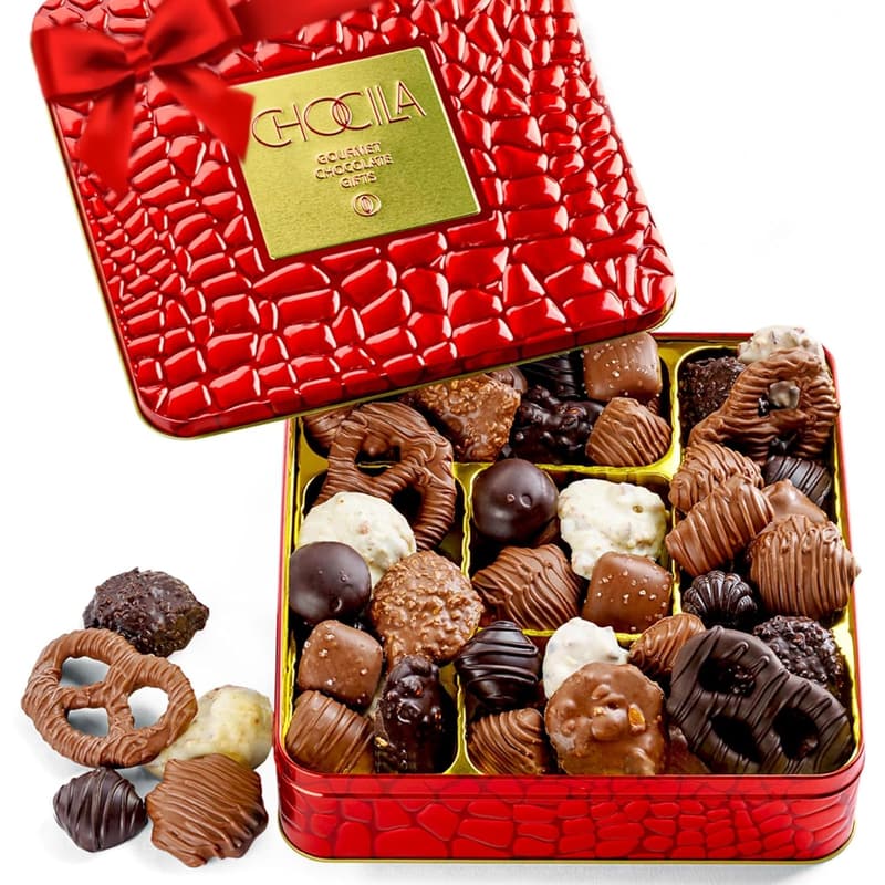 Father's Day Gourmet Chocolate Gift Basket - Assorted Treats