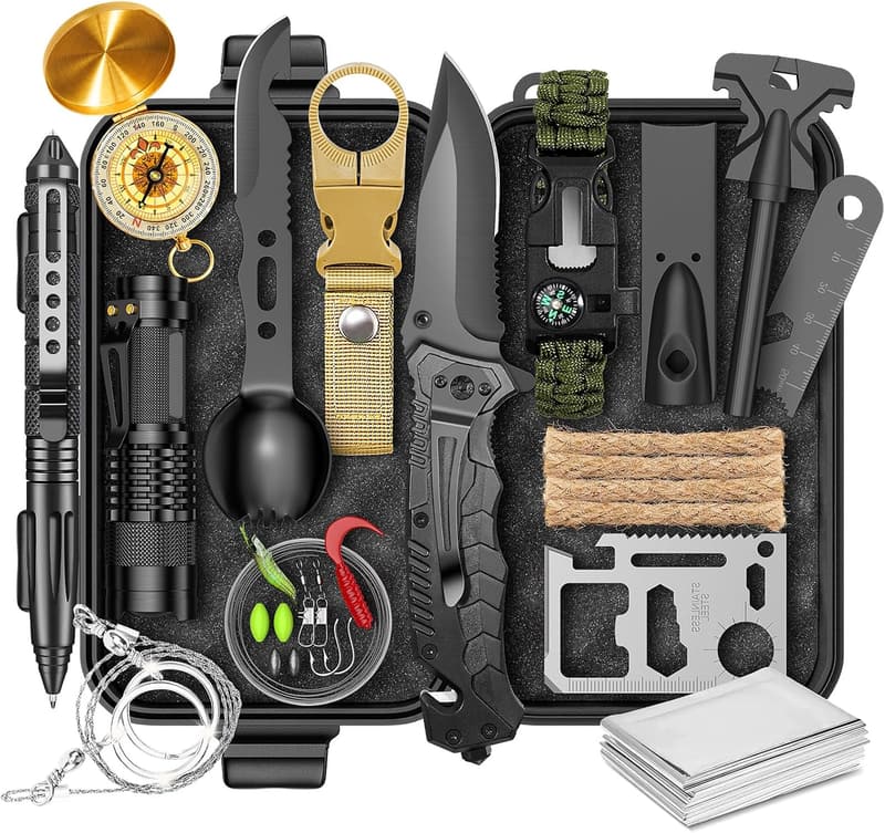 Valentine's Day Survival Gear Kit for Men - 25 Pieces
