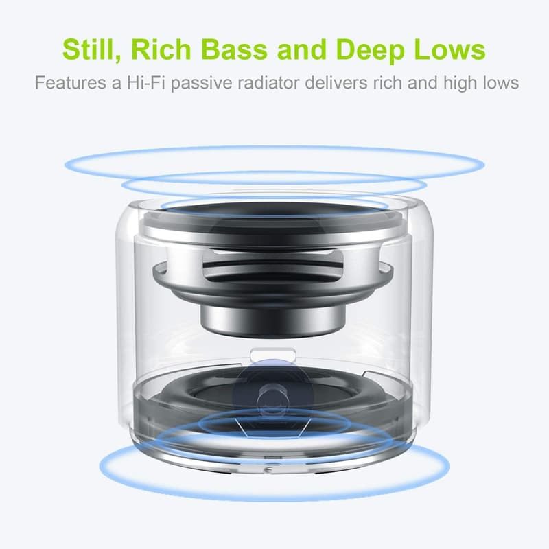 Portable Bluetooth Speaker with IP67 Waterproof Design