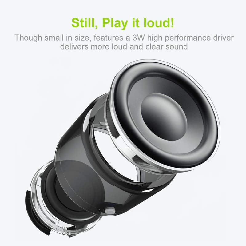 Portable Bluetooth Speaker with IP67 Waterproof Design