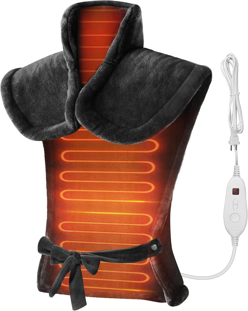 Large Wearable Heating Pad for Back Pain Relief