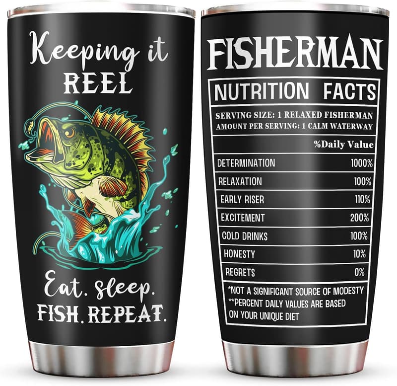 Fishing Gifts for Men 20oz Tumbler