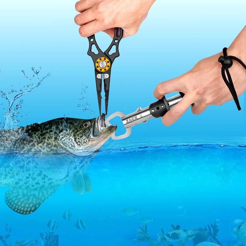 Upgraded Fish Lip Gripper Pliers for Men – Multi-Function Tool