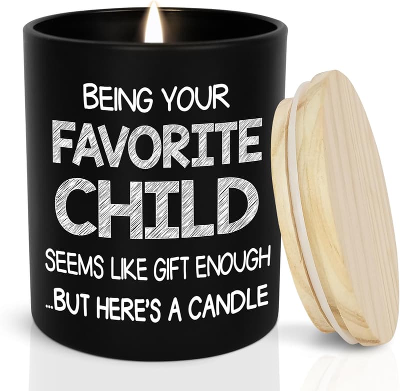 Father's Day Scented Candle - Vanilla Lavender 10 oz for Dad