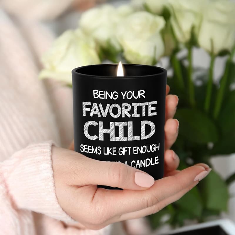 Father's Day Scented Candle - Vanilla Lavender 10 oz for Dad