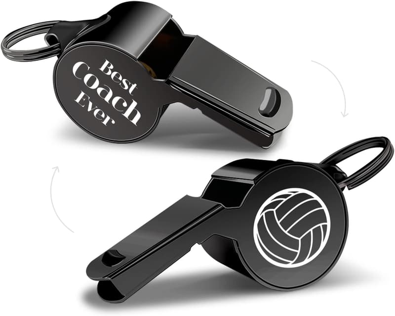 Coach Whistle with Lanyard - Perfect Gift for Coaches
