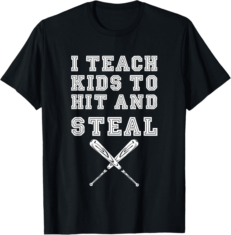 Baseball Coach T-Shirt for Teaching Kids