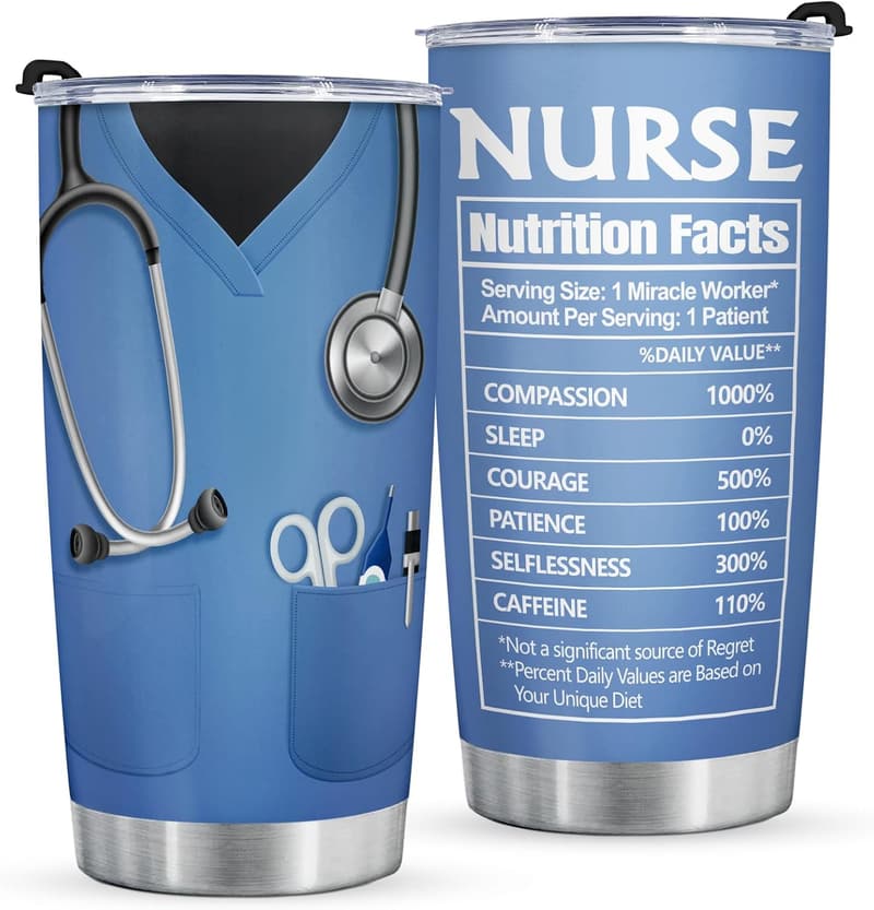 Nurse Appreciation Tumbler Cup 20 Oz - Perfect Gift for Nurses