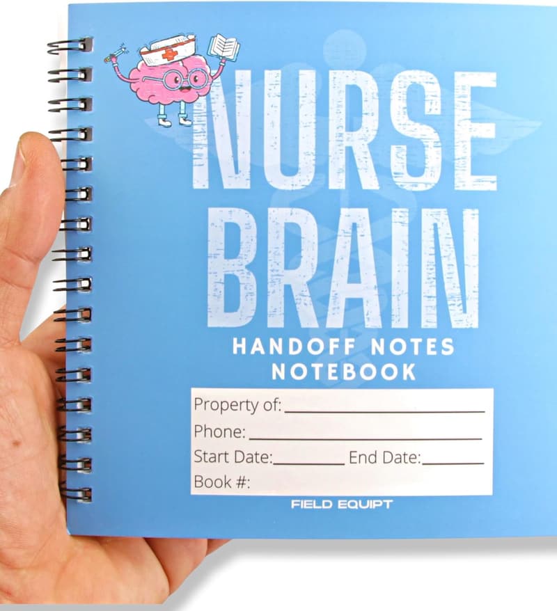 Nurse Essentials Report Notebooks - Pack of 2 for RN Students