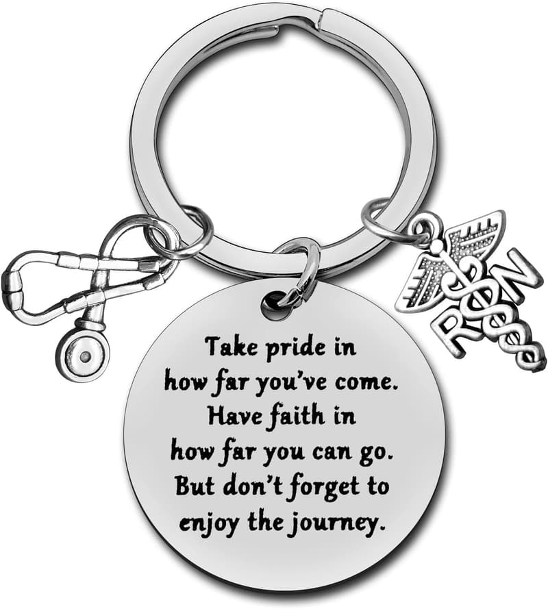 Nursing Graduation Gift Keychain for Future Nurses