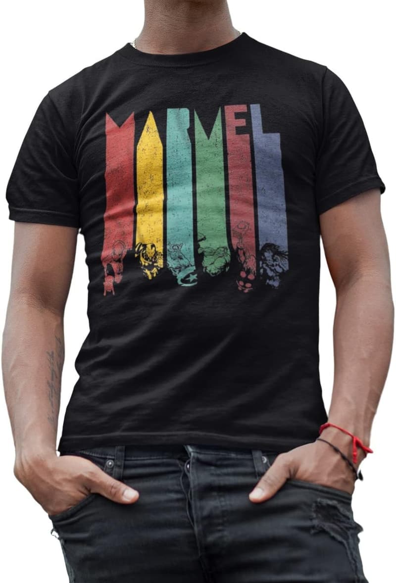 Marvel Avengers Distressed Men's T-Shirt