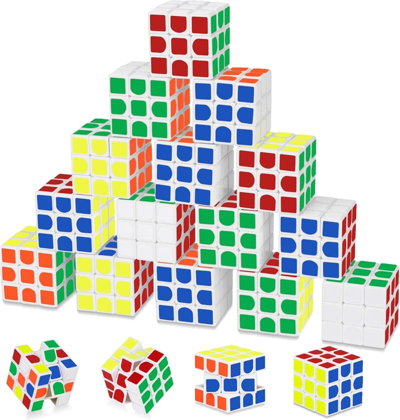 Kids' Party Favors - 20 Mini Magic Cube Puzzle Toys
