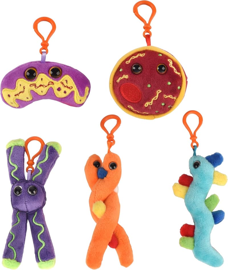 Genetics Gift Box with DNA Plush Keychain for Science Lovers