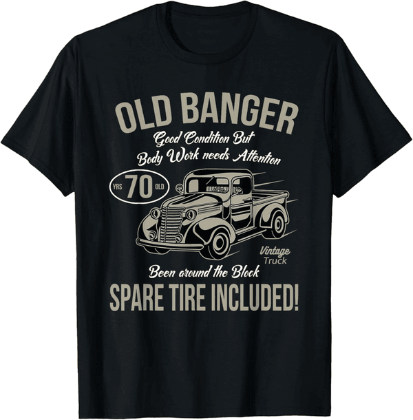 70th Birthday Retro T-Shirt for Men