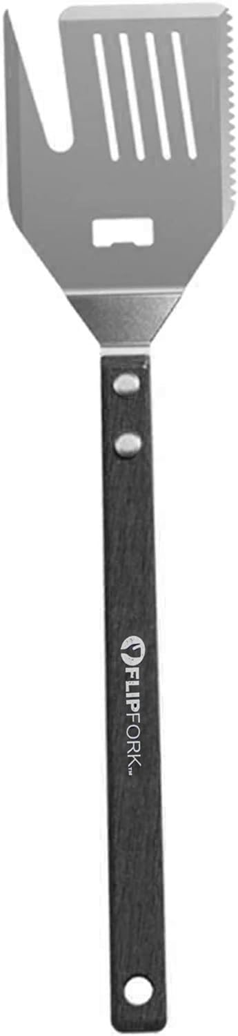 18-Inch 5-in-1 BBQ Grill Spatula Set with Knife, Fork & Opener