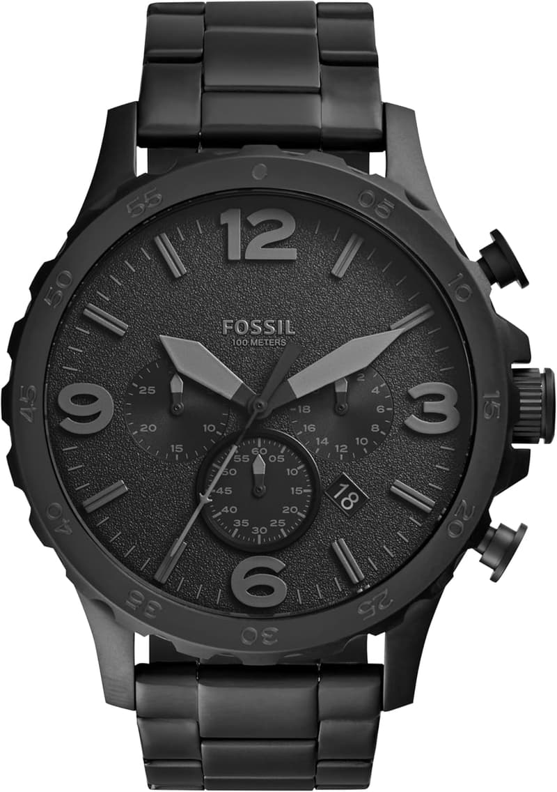 Men's Stainless Steel Chronograph Watch by Fossil