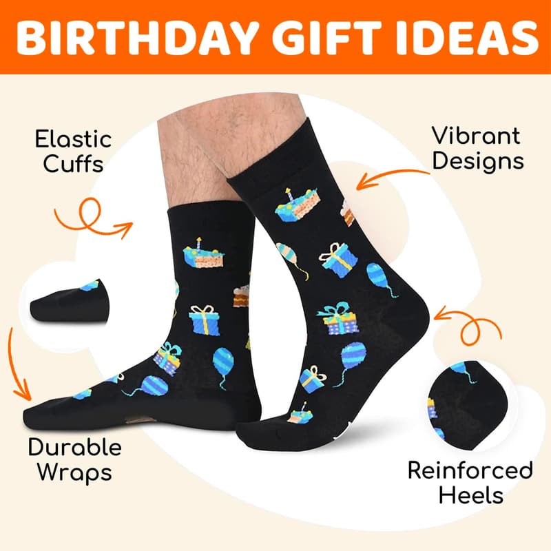 30th Birthday Gift: Socks for Men and Women