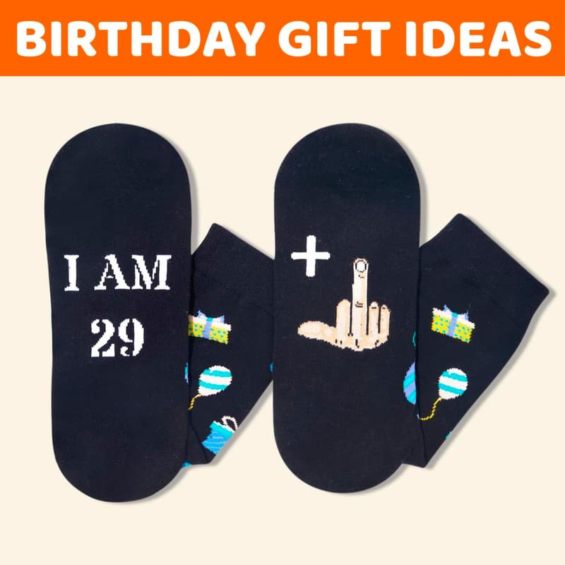 30th Birthday Gift: Socks for Men and Women